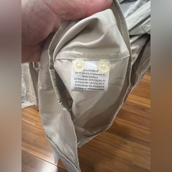 Teddy Stratford Raider Men's Sandstone Shirt size XXL - Picture 7 of 11